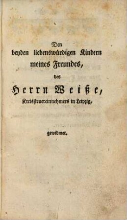 Der Edelknabe : Ein Lustspiel in einem Aufzuge