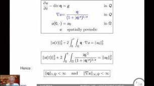On evolutionary problems with a-priori bounded gradients