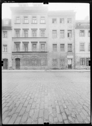 Dresden-Neustadt, Obergraben 15/17. Wohnhäuser (2. H. 19. Jh.). Straßenfront