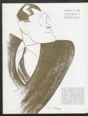 Carbones de Coke: Herbert Marshall
