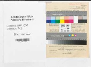 Entnazifizierung Hermann Eilau , geb. 23.03.1898 (Schlosser)