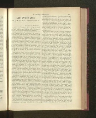 Les États-Unis.