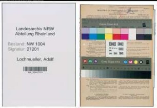 Entnazifizierung Adolf Lochmueller , geb. 05.06.1907 (Arbeiter)