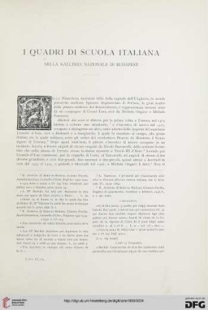 3: I quadri di scuola italina nella galleria nazionale di Budapest