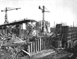 Wehrbaustelle Marktbreit/Main