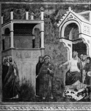 Franziskuslegende — Der heilige Franziskus vor dem Sultan