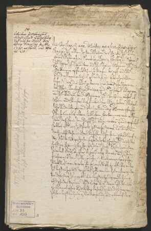 Sammlung alter Urkundenabschriften (Handschrift 15.-18. Jh.)