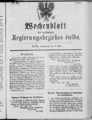 No. 48., Ausgabe vom 13. Juni 1868