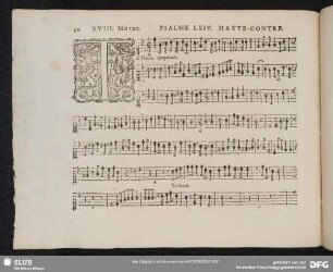 XVIII. Te decet hymnus Deus in Sion