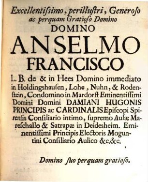 Disp. de rebus incorporatibus, praecipue de servitutibus