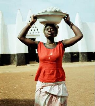 Wa (Ghana), Portrait einer Frau