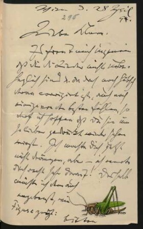 Brief an Clara Schumann : 28.04.1894