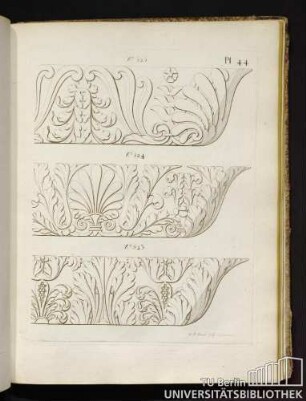 Pl. 44. No. 525, No. 524, No. 523.