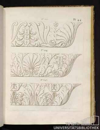 Pl. 44. No. 525, No. 524, No. 523.