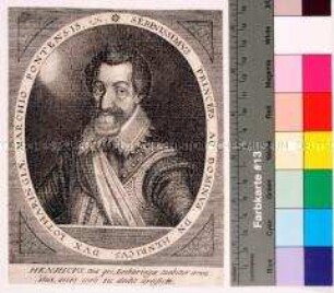 Porträt des Heinrich II. Herzog von Lothringen, Kalabrien und Geldern