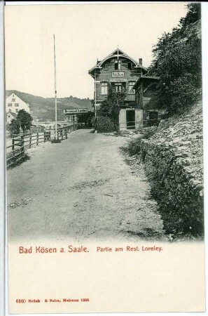 Bad Kösen. Restaurant Loreley