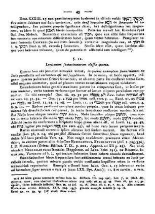 §. 12. Lectionum samaritanarum classis quarta.