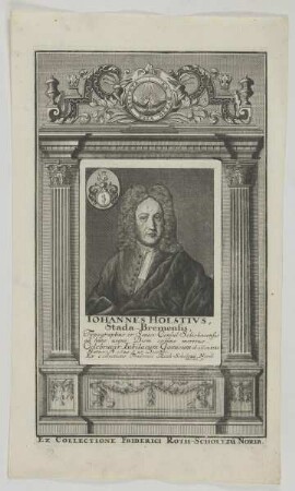 Bildnis des Iohannes Holstivs