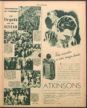 La llegada del Dr. Alvear [Fotografías] : Información de Córdoba