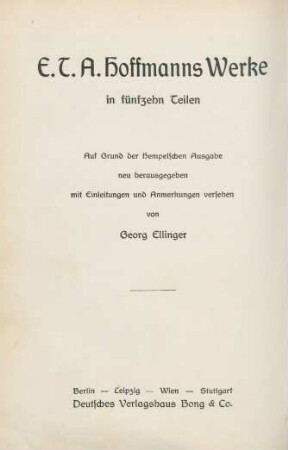 Teil 2: Die Elixiere des Teufels
