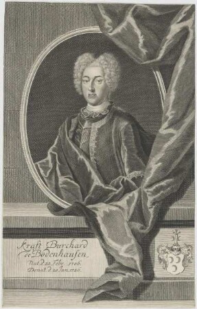 Bildnis des Kraft Burchard de Bodenhausen