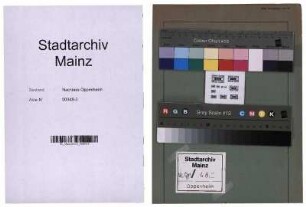 Briefe, Verträge Gebr./Familie Oppenheim