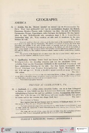 Geography (Nr. 83-137)