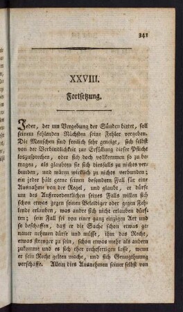 341-346, XXVIII. Fortsetzung