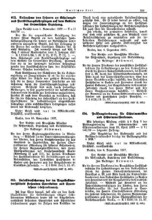 Prüfungsordnung für Schwimmeister und Schwimmeisterinnen : [Körperliche Erziehung] ; [Für das Reich] ; [Amtliche Erlasse] ; [Amtlicher Teil]