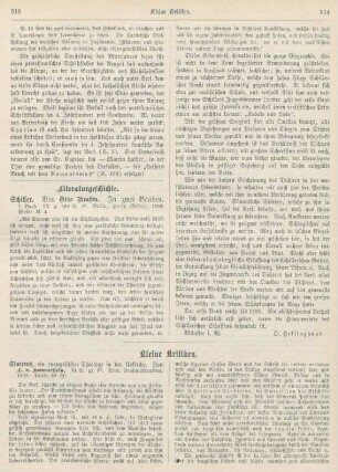 313-316 Kleine Kritiken