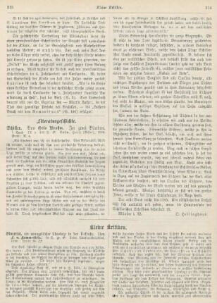 313-316 Kleine Kritiken