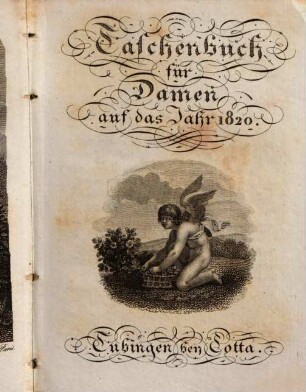 Taschenbuch für Damen : auf das Jahr .., 1820