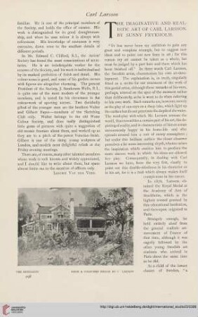 23.1904 =Nr. 92: The imaginative and realistic art of Carl Larsson
