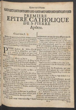 Premiere Epitre Catholique Des Pierre Apôtre