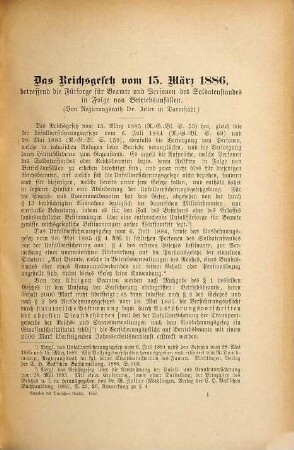 Annalen des Deutschen Reiches für Gesetzgebung, Verwaltung und Volkswirtschaft : staatsrechtl., volkswirtschaftl. u. statistisches Jahrbuch ; Materialiensammlung u. Reformzeitschr. 1887