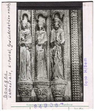 Bourges: Kathedrale Saint-Etienne, Südportal, rechtes Gewände