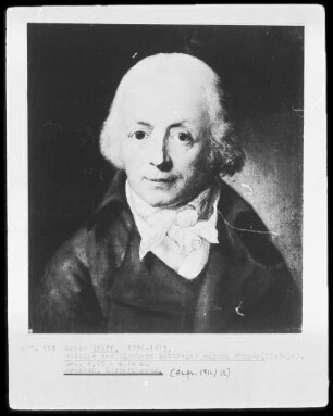 Bildnis des Dichters Gottfried August Bürger (1747-1794)