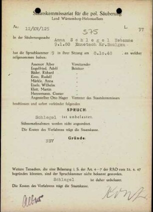 Schlegel, Anna