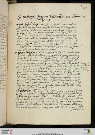 Ohne Überschrift. [Predigttext, Mt 9,21]
