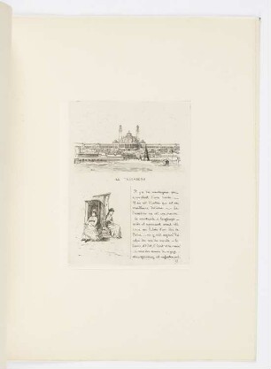 Le Trocadéro, Blatt 10 der Folge "L’Exposition Universelle 1878"
