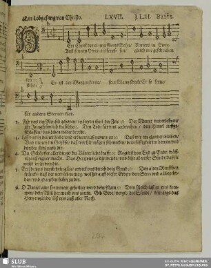 ...christliche Gesänge [Nr. LXVII - LXXVIII]