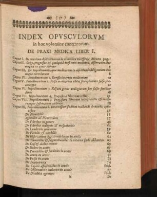 Index Opusculorum