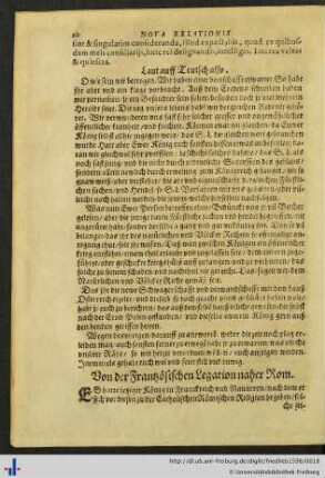 Von der Frantzösischen Legation naher Rom.
