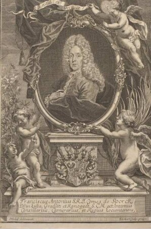 Frontispiz: Porträt Franz Anton von Sporck