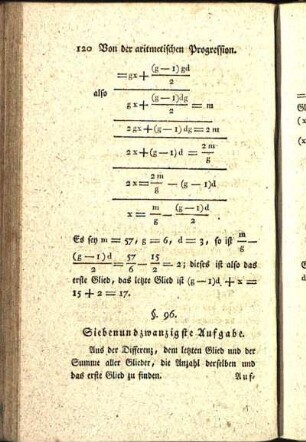 Siebenundzwanzigste Aufgabe