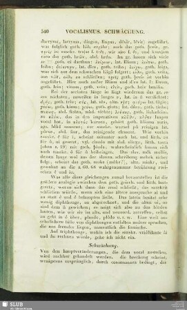Schwächung