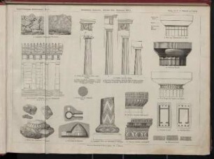 [I. Griechische und römische Baukunst. Bogen 1-15.]