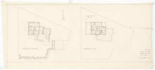 Wohnhaus F. Haas, Karlsruhe Vorentwurf 5: Grundrisse 1:100