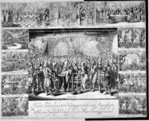 Friedensverhandlungen in Nimwegen (niederl. Nijmegen) 1678/79 zwischen Holland und Frankreich (Friede von Nijmegen zwischen dem Kaiser, Spanien, Frankreich und den Generalstaaten)