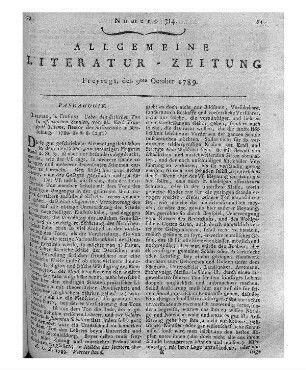 Thieme, Karl Traugott: Ueber den sittlichen Ton in öffentlichen Schulen / Von K. T. Thieme. - Leipzig : Crusius, 1789